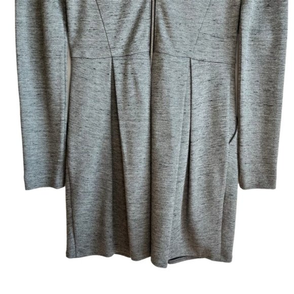Wilfred Tartine Dress Size 6 Heathered Gray Fit & Flare - Picture 8 of 11